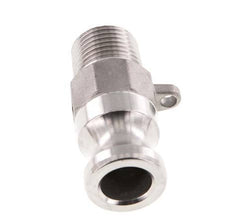 Camlock DN 15 (1/2'') Koppeling RvsR 1/2'' met buitendraad Type F MIL-C-27487