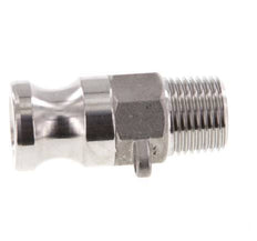 Camlock DN 15 (1/2'') Koppeling RvsR 1/2'' met buitendraad Type F MIL-C-27487