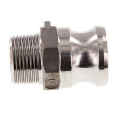 Camlock DN 20 (3/4'') Koppeling RvsR 3/4'' met buitendraad Type F MIL-C-27487