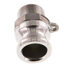 Camlock DN 20 (3/4'') Koppeling RvsR 3/4'' met buitendraad Type F MIL-C-27487