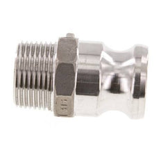 Camlock DN 25 (1'') Koppeling RvsR 1'' met buitendraad Type F MIL-C-27487