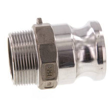 Camlock DN 40 (1 1/2'') Koppeling RvsR 1 1/2'' met buitendraad Type F MIL-C-27487