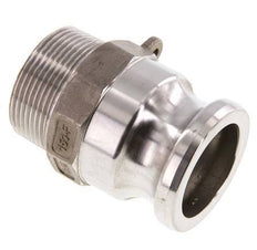 Camlock DN 40 (1 1/2'') Koppeling RvsR 1 1/2'' met buitendraad Type F MIL-C-27487