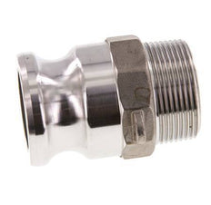 Camlock DN 40 (1 1/2'') Koppeling RvsR 1 1/2'' met buitendraad Type F MIL-C-27487