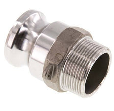 Camlock DN 40 (1 1/2'') Koppeling RvsR 1 1/2'' met buitendraad Type F MIL-C-27487