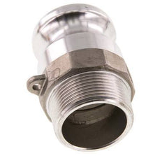 Camlock DN 40 (1 1/2'') Koppeling RvsR 1 1/2'' met buitendraad Type F MIL-C-27487