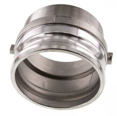 Camlock DN 120 (5'') Koppeling RvsR 5'' met buitendraad Type F MIL-C-27487