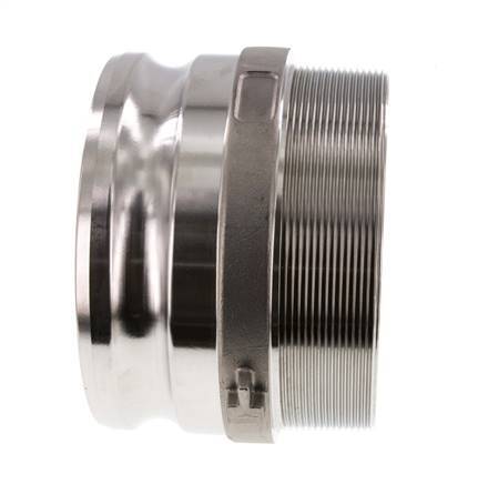 Camlock DN 120 (5'') Koppeling RvsR 5'' met buitendraad Type F MIL-C-27487