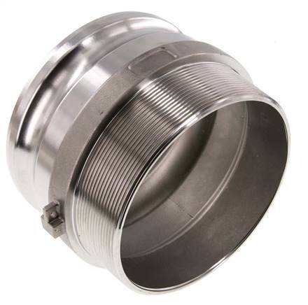 Camlock DN 120 (5'') Koppeling RvsR 5'' met buitendraad Type F MIL-C-27487