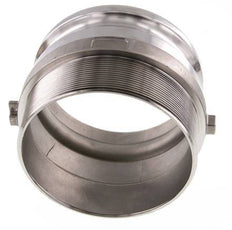 Camlock DN 120 (5'') Koppeling RvsR 5'' met buitendraad Type F MIL-C-27487