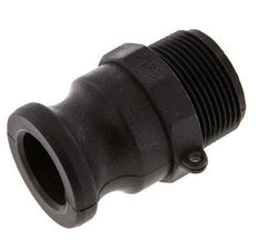 Camlock DN 32 (1 1/4'') Koppeling PolypropyleenR 1 1/4'' met buitendraad Type F MIL-C-27487