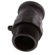 Camlock DN 32 (1 1/4'') Koppeling PolypropyleenR 1 1/4'' met buitendraad Type F MIL-C-27487