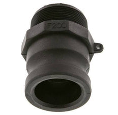 Camlock DN 50 (2'') Koppeling PolypropyleenR 2'' met buitendraad Type F MIL-C-27487