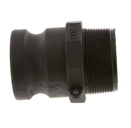Camlock DN 50 (2'') Koppeling PolypropyleenR 2'' met buitendraad Type F MIL-C-27487
