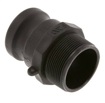 Camlock DN 50 (2'') Koppeling PolypropyleenR 2'' met buitendraad Type F MIL-C-27487