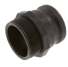 Camlock DN 75 (3'') Koppeling PolypropyleenR 3'' met buitendraad Type F MIL-C-27487