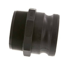 Camlock DN 75 (3'') Koppeling PolypropyleenR 3'' met buitendraad Type F MIL-C-27487