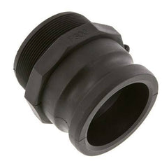 Camlock DN 75 (3'') Koppeling PolypropyleenR 3'' met buitendraad Type F MIL-C-27487