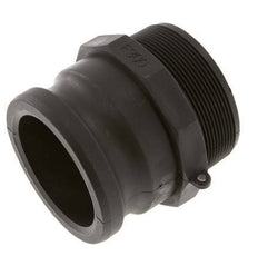 Camlock DN 75 (3'') Koppeling PolypropyleenR 3'' met buitendraad Type F MIL-C-27487