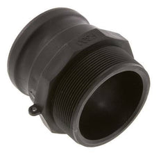 Camlock DN 75 (3'') Koppeling PolypropyleenR 3'' met buitendraad Type F MIL-C-27487