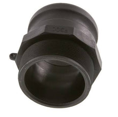 Camlock DN 75 (3'') Koppeling PolypropyleenR 3'' met buitendraad Type F MIL-C-27487