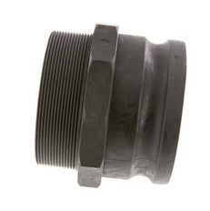 Camlock DN 90 (4'') Koppeling PolypropyleenR 4'' met buitendraad Type F MIL-C-27487