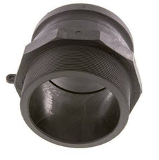 Camlock DN 90 (4'') Koppeling PolypropyleenR 4'' met buitendraad Type F MIL-C-27487