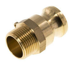 Camlock DN 25 (1'') Koppeling MessingR 1'' met buitendraad Type F MIL-C-27487
