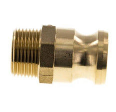 Camlock DN 25 (1'') Koppeling MessingR 1'' met buitendraad Type F MIL-C-27487