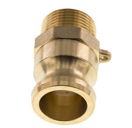 Camlock DN 25 (1'') Koppeling MessingR 1'' met buitendraad Type F MIL-C-27487