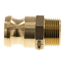 Camlock DN 25 (1'') Koppeling MessingR 1'' met buitendraad Type F MIL-C-27487