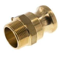 Camlock DN 32 (1 1/4'') Koppeling MessingR 1 1/4'' met buitendraad Type F MIL-C-27487