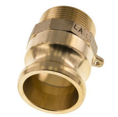 Camlock DN 40 (1 1/2'') Koppeling MessingR 1 1/2'' met buitendraad Type F MIL-C-27487