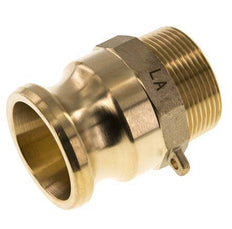 Camlock DN 40 (1 1/2'') Koppeling MessingR 1 1/2'' met buitendraad Type F MIL-C-27487