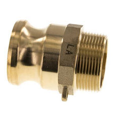 Camlock DN 40 (1 1/2'') Koppeling MessingR 1 1/2'' met buitendraad Type F MIL-C-27487