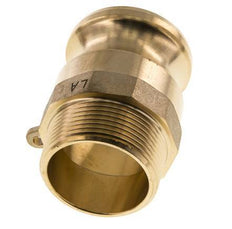 Camlock DN 40 (1 1/2'') Koppeling MessingR 1 1/2'' met buitendraad Type F MIL-C-27487