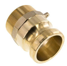 Camlock DN 50 (2'') Koppeling MessingR 2'' met buitendraad Type F MIL-C-27487