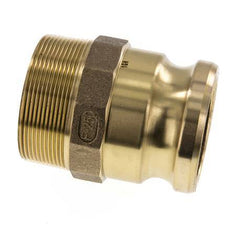 Camlock DN 60 (2 1/2'') Koppeling MessingR 2 1/2'' met buitendraad Type F MIL-C-27487