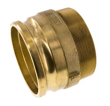 Camlock DN 120 (5'') Koppeling MessingR 5'' met buitendraad Type F MIL-C-27487