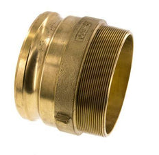 Camlock DN 120 (5'') Koppeling MessingR 5'' met buitendraad Type F MIL-C-27487