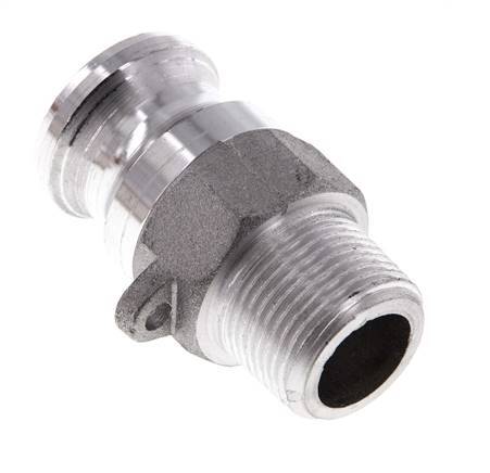 Camlock DN 20 (3/4'') Koppeling AluminiumR 3/4'' met buitendraad Type F MIL-C-27487