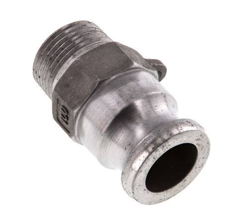 Camlock DN 25 (1'') Koppeling AluminiumR 1'' met buitendraad Type F MIL-C-27487