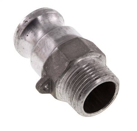 Camlock DN 25 (1'') Koppeling AluminiumR 1'' met buitendraad Type F MIL-C-27487