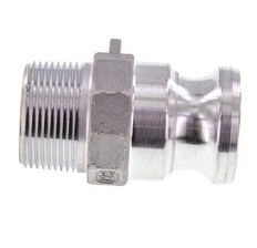 Camlock DN 32 (1 1/4'') Aluminium Coupling R 1 1/4'' Male Thread Type F MIL-C-27487