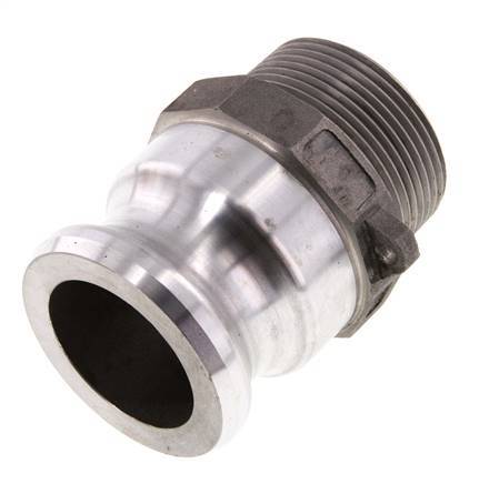 Camlock DN 40 (1 1/2'') Koppeling AluminiumR 1 1/2'' met buitendraad Type F MIL-C-27487