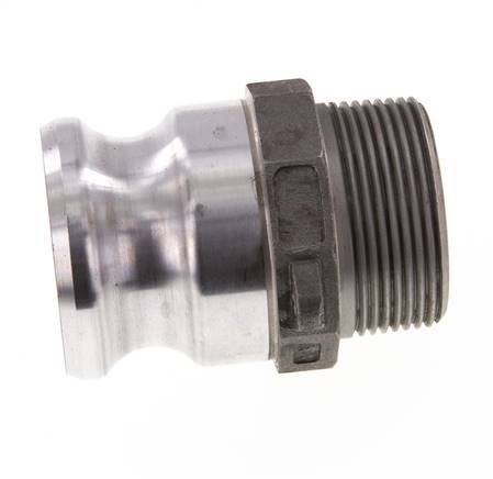 Camlock DN 40 (1 1/2'') Koppeling AluminiumR 1 1/2'' met buitendraad Type F MIL-C-27487