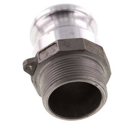 Camlock DN 40 (1 1/2'') Koppeling AluminiumR 1 1/2'' met buitendraad Type F MIL-C-27487