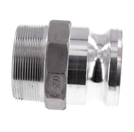 Camlock DN 60 (2 1/2'') Koppeling AluminiumR 2 1/2'' met buitendraad Type F MIL-C-27487