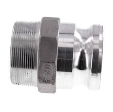 Camlock DN 60 (2 1/2'') Koppeling AluminiumR 2 1/2'' met buitendraad Type F MIL-C-27487