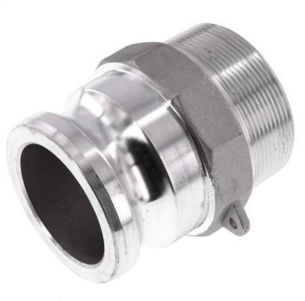 Camlock DN 60 (2 1/2'') Koppeling AluminiumR 2 1/2'' met buitendraad Type F MIL-C-27487